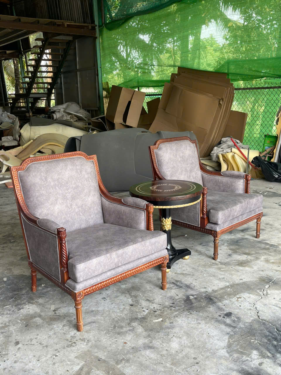 BỘ SOFA CỔ ĐIỂN LOUIS XVI